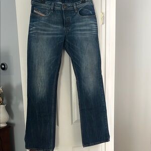 Diesel Blue Straight Jeans Classic Style